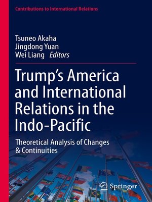 cover image of Trump's America and International Relations in the Indo-Pacific